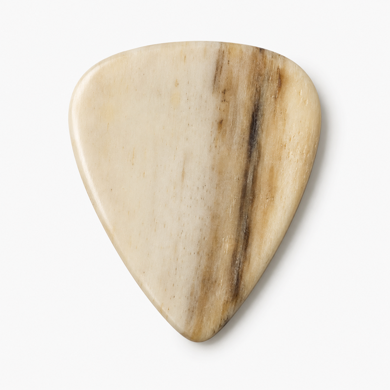 Bone or horn style guitar pick