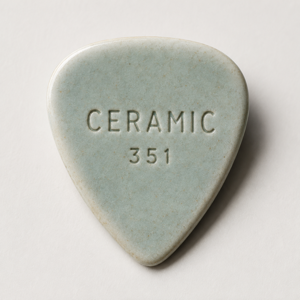 Ceramic guitar pick