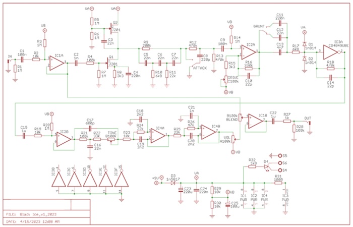 Schematic diagram example